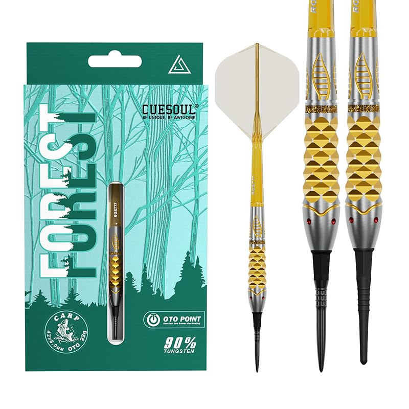 Amazon.com : CUESOUL Forest-CARP 22g Dart Set with OTO Dart Point